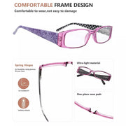 eyekeeper.com 5 Pack Polka Dots Reading Glasses R040P Eyeglasses White Smoke 5 Pairs Mix / +0.50,5 Pairs Mix / +0.75,5 Pairs Mix / +1.00,5 Pairs Mix / +1.25,5 Pairs Mix / +1.50,5 Pairs Mix / +1.75,5 Pairs Mix / +2.00,5 Pairs Mix / +2.25,5 Pairs Mix / +2.50,5 Pairs Mix / +2.75,5 Pairs Mix / +3.00,5 Pairs Mix / +3.50,5 Pairs Mix / +