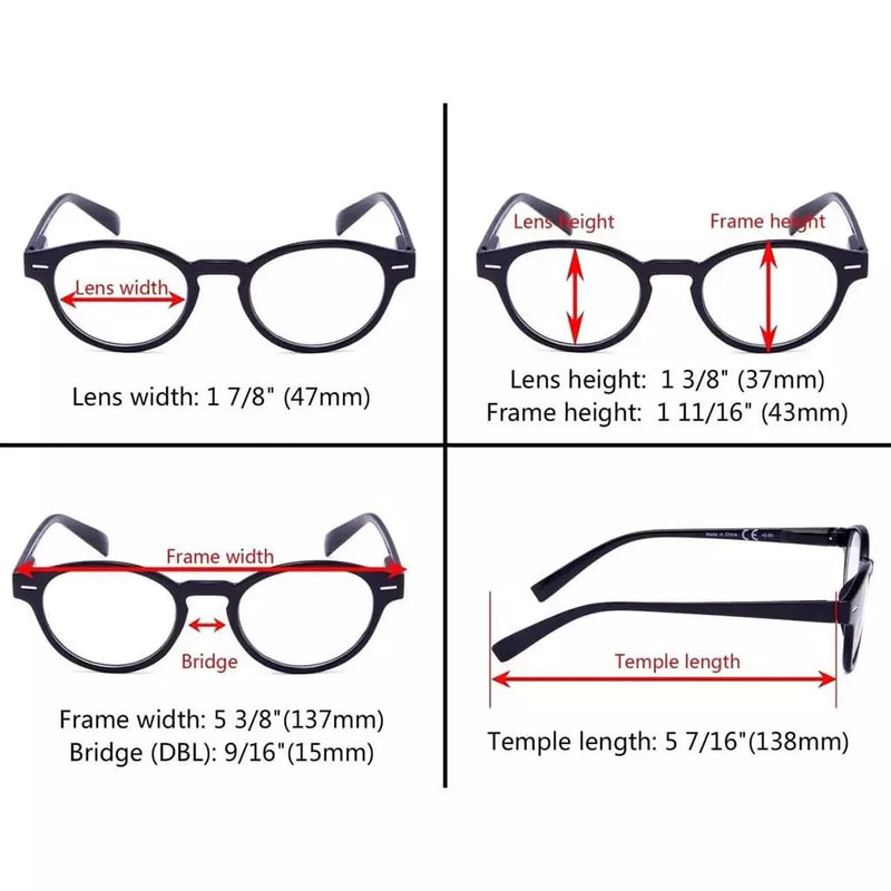eyekeeper.com 5 Pack Reading Glasses include Computer Readers R091 Eyeglasses White Smoke 5 Pairs Mix / +0.50,5 Pairs Mix / +0.75,5 Pairs Mix / +1.00,5 Pairs Mix / +2.25,5 Pairs Mix / +2.50