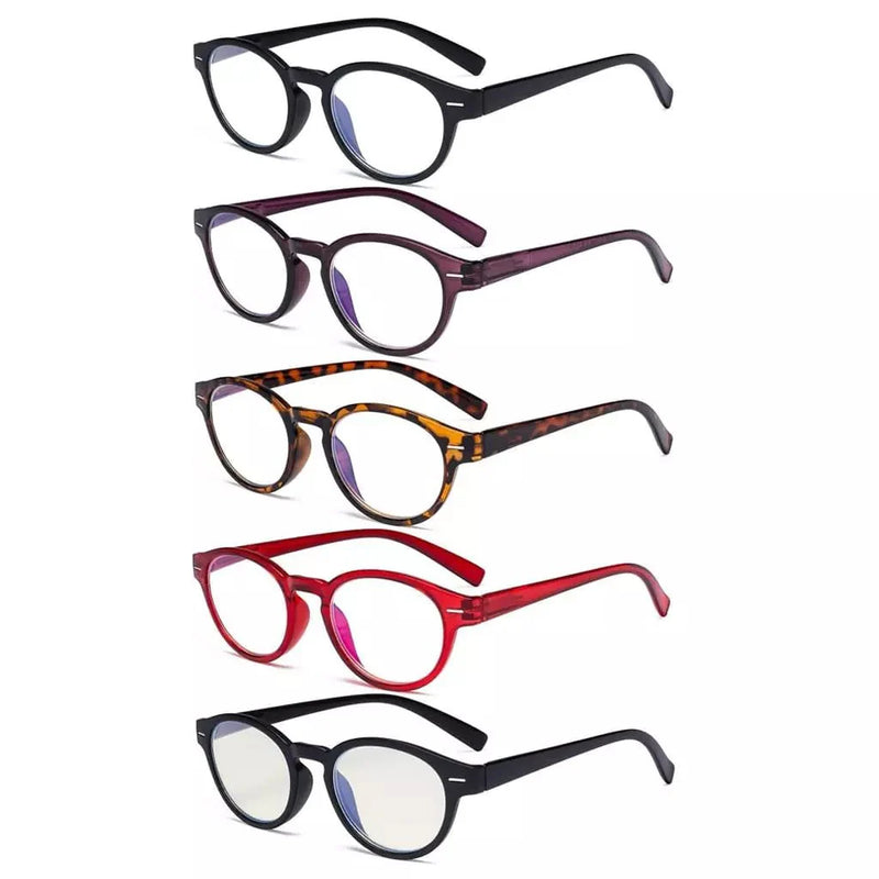 eyekeeper.com 5 Pack Reading Glasses include Computer Readers R091 Eyeglasses White Smoke 5 Pairs Mix / +0.50,5 Pairs Mix / +0.75,5 Pairs Mix / +1.00,5 Pairs Mix / +2.25,5 Pairs Mix / +2.50
