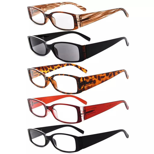 eyekeeper.com 5 Pack Reading Glasses with Different Pattern Arm R040 Eyeglasses White Smoke 5 Pairs Mix / +0.50,5 Pairs Mix / +0.75,5 Pairs Mix / +1.00,5 Pairs Mix / +1.25,5 Pairs Mix / +1.50,5 Pairs Mix / +1.75,5 Pairs Mix / +2.00,5 Pairs Mix / +2.25,5 Pairs Mix / +2.50,5 Pairs Mix / +2.75,5 Pairs Mix / +3.00,5 Pairs Mix / +3.25,5 Pairs Mix / +