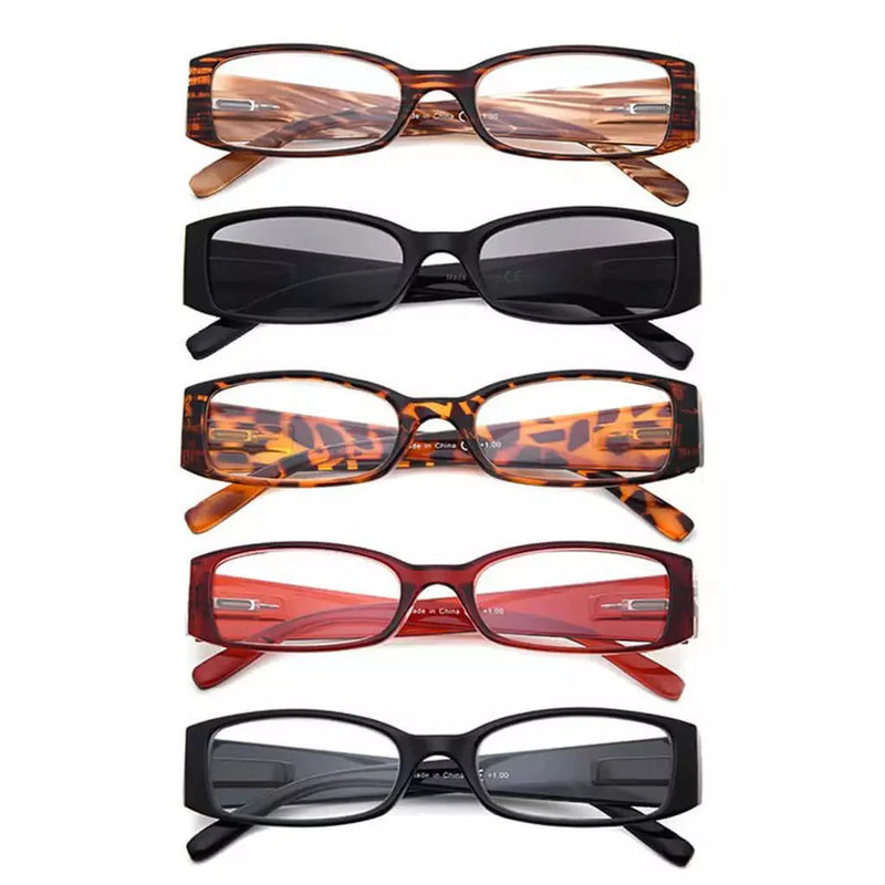 eyekeeper.com 5 Pack Reading Glasses with Different Pattern Arm R040 Eyeglasses White Smoke 5 Pairs Mix / +0.50,5 Pairs Mix / +0.75,5 Pairs Mix / +1.00,5 Pairs Mix / +1.25,5 Pairs Mix / +1.50,5 Pairs Mix / +1.75,5 Pairs Mix / +2.00,5 Pairs Mix / +2.25,5 Pairs Mix / +2.50,5 Pairs Mix / +2.75,5 Pairs Mix / +3.00,5 Pairs Mix / +3.25,5 Pairs Mix / +