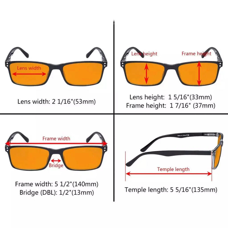 eyekeeper.com 5 Pack Rectangle Blue Light Blocking Reading Glasses DS802 Eyeglasses White Smoke 5 Pairs Mix / +0.50,5 Pairs Mix / +0.75,5 Pairs Mix / +1.00,5 Pairs Mix / +1.25,5 Pairs Mix / +1.50,5 Pairs Mix / +1.75,5 Pairs Mix / +2.00,5 Pairs Mix / +2.25,5 Pairs Mix / +3.00