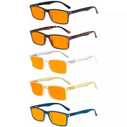 eyekeeper.com 5 Pack Rectangle Blue Light Blocking Reading Glasses DS802 Eyeglasses White Smoke 5 Pairs Mix / +0.50,5 Pairs Mix / +0.75,5 Pairs Mix / +1.00,5 Pairs Mix / +1.25,5 Pairs Mix / +1.50,5 Pairs Mix / +1.75,5 Pairs Mix / +2.00,5 Pairs Mix / +2.25,5 Pairs Mix / +3.00