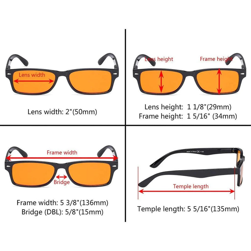 eyekeeper.com 5 Pack Rectangle Blue Light Blocking Reading Glasses DSR066 Eyeglasses White Smoke 5 Pairs Mix / +0.50,5 Pairs Mix / +0.75,5 Pairs Mix / +1.00,5 Pairs Mix / +1.25,5 Pairs Mix / +1.50,5 Pairs Mix / +1.75,5 Pairs Mix / +2.00