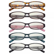 eyekeeper.com 5 Pack Rectangle Blue Light Filter Reading Glasses UVR9104K Eyeglasses White Smoke 5 Pairs Mix / without magnification,5 Pairs Mix / +0.50,5 Pairs Mix / +0.75,5 Pairs Mix / +1.00,5 Pairs Mix / +1.25,5 Pairs Mix / +1.50,5 Pairs Mix / +1.75,5 Pairs Mix / +2.00,5 Pairs Mix / +2.25,5 Pairs Mix / +2.50,5 Pairs Mix / +3.00