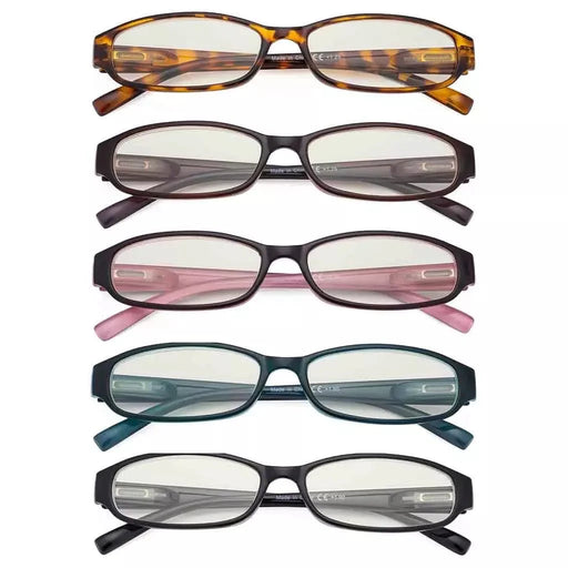 eyekeeper.com 5 Pack Rectangle Blue Light Filter Reading Glasses UVR9104K Eyeglasses White Smoke 5 Pairs Mix / without magnification,5 Pairs Mix / +0.50,5 Pairs Mix / +0.75,5 Pairs Mix / +1.00,5 Pairs Mix / +1.25,5 Pairs Mix / +1.50,5 Pairs Mix / +1.75,5 Pairs Mix / +2.00,5 Pairs Mix / +2.25,5 Pairs Mix / +2.50,5 Pairs Mix / +3.00