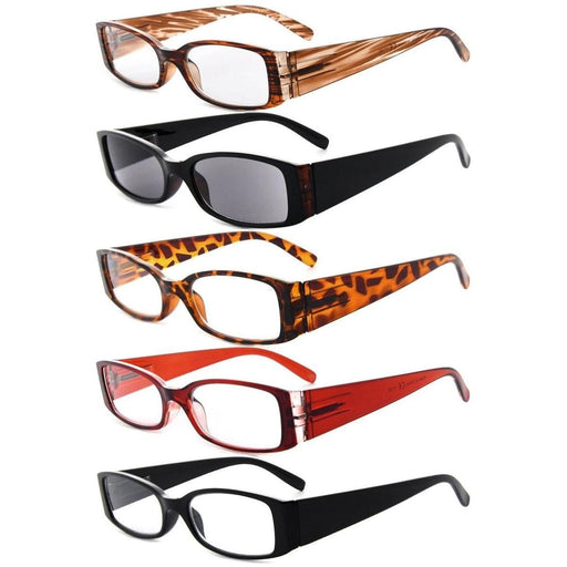eyekeeper.com 5 Pack Rectangle Stylish Reading Glasses R040-A Eyeglasses Light Gray 5 Pairs Mix / +0.50,5 Pairs Mix / +0.75,5 Pairs Mix / +1.00,5 Pairs Mix / +1.25,5 Pairs Mix / +1.50,5 Pairs Mix / +1.75,5 Pairs Mix / +2.00,5 Pairs Mix / +2.25,5 Pairs Mix / +2.50,5 Pairs Mix / +2.75,5 Pairs Mix / +3.00,5 Pairs Mix / +3.25,5 Pairs Mix / +