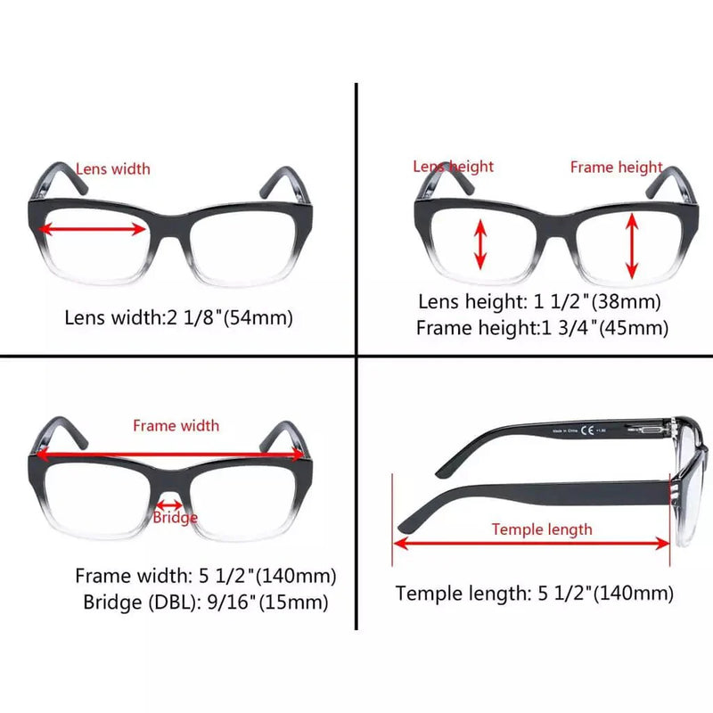 eyekeeper.com 5 Pack Thick Frame Reading Glasses Include Sunshine Readers R045 Eyeglasses White Smoke 5 Pairs Mix / +0.75,5 Pairs Mix / +1.00,5 Pairs Mix / +1.25,5 Pairs Mix / +1.50,5 Pairs Mix / +1.75,5 Pairs Mix / +2.00,5 Pairs Mix / +2.25,5 Pairs Mix / +2.50,5 Pairs Mix / +2.75,5 Pairs Mix / +3.00,5 Pairs Mix / +3.50,5 Pairs Mix / +4.00