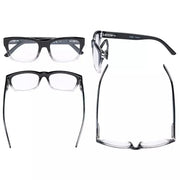 eyekeeper.com 5 Pack Thick Frame Reading Glasses Include Sunshine Readers R045 Eyeglasses White Smoke 5 Pairs Mix / +0.75,5 Pairs Mix / +1.00,5 Pairs Mix / +1.25,5 Pairs Mix / +1.50,5 Pairs Mix / +1.75,5 Pairs Mix / +2.00,5 Pairs Mix / +2.25,5 Pairs Mix / +2.50,5 Pairs Mix / +2.75,5 Pairs Mix / +3.00,5 Pairs Mix / +3.50,5 Pairs Mix / +4.00