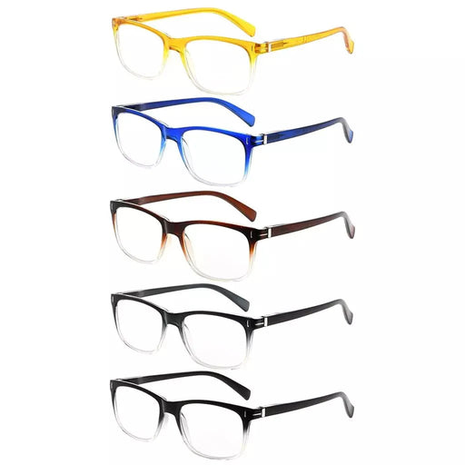 eyekeeper.com 5 Pack Rectangle Stylish Reading Glasses Classic Readers R150 Eyeglasses White Smoke 5 Pairs Mix / +0.50,5 Pairs Mix / +0.75,5 Pairs Mix / +1.00,5 Pairs Mix / +1.25,5 Pairs Mix / +1.50,5 Pairs Mix / +1.75,5 Pairs Mix / +2.00,5 Pairs Mix / +2.25,5 Pairs Mix / +2.50,5 Pairs Mix / +2.75,5 Pairs Mix / +3.00,5 Pairs Mix / +3.50,5 Pairs Mix / +