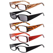 eyekeeper.com 5 Pack Rectangle Stylish Reading Glasses R040-A Eyeglasses White Smoke 5 Pairs Mix / +0.50,5 Pairs Mix / +0.75,5 Pairs Mix / +1.00,5 Pairs Mix / +1.25,5 Pairs Mix / +1.50,5 Pairs Mix / +1.75,5 Pairs Mix / +2.00,5 Pairs Mix / +2.25,5 Pairs Mix / +2.50,5 Pairs Mix / +2.75,5 Pairs Mix / +3.00,5 Pairs Mix / +3.25,5 Pairs Mix / +