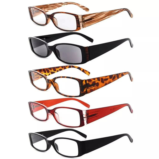 eyekeeper.com 5 Pack Rectangle Stylish Reading Glasses R040-A Eyeglasses White Smoke 5 Pairs Mix / +0.50,5 Pairs Mix / +0.75,5 Pairs Mix / +1.00,5 Pairs Mix / +1.25,5 Pairs Mix / +1.50,5 Pairs Mix / +1.75,5 Pairs Mix / +2.00,5 Pairs Mix / +2.25,5 Pairs Mix / +2.50,5 Pairs Mix / +2.75,5 Pairs Mix / +3.00,5 Pairs Mix / +3.25,5 Pairs Mix / +