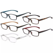 eyekeeper.com 5 Pack Rectangle Stylish Reading Glasses Vintage Readers R177 Eyeglasses White Smoke 5 Pairs Mix / +0.50,5 Pairs Mix / +0.75,5 Pairs Mix / +1.00,5 Pairs Mix / +1.25,5 Pairs Mix / +1.50,5 Pairs Mix / +1.75,5 Pairs Mix / +2.00,5 Pairs Mix / +2.25,5 Pairs Mix / +2.50,5 Pairs Mix / +2.75,5 Pairs Mix / +3.00,5 Pairs Mix / +3.50,5 Pairs Mix / +