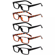 eyekeeper.com 5 Pack Classic Reading Glasses Spring Hinge Readers R032 Eyeglasses White Smoke 3Black-2Tortoise / without magnification,3Black-2Tortoise / +0.25,3Black-2Tortoise / +0.50,3Black-2Tortoise / +0.75,3Black-2Tortoise / +1.00,3Black-2Tortoise / +1.25,3Black-2Tortoise / +1.50,3Black-2Tortoise / +1.75,3Black-2Tortoise / +2.00,3Black-2Tortoi