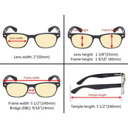 eyekeeper.com 5 Pack Retro Blue Light Blocking Reading Glasses TMFH4 Eyeglasses White Smoke 5 Pairs Mix / without magnification,5 Pairs Mix / +0.50,5 Pairs Mix / +0.75,5 Pairs Mix / +1.00,5 Pairs Mix / +1.25,5 Pairs Mix / +1.50,5 Pairs Mix / +1.75,5 Pairs Mix / +2.00,5 Pairs Mix / +2.50,5 Pairs Mix / +3.00