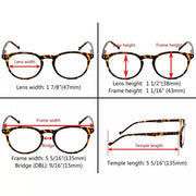 eyekeeper.com 5 Pack Retro Oval Reading Glasses Include Sunglasses R071 Eyeglasses White Smoke 5 Pairs Mix / without magnification,5 Pairs Mix / +0.50,5 Pairs Mix / +0.75,5 Pairs Mix / +1.00,5 Pairs Mix / +1.25,5 Pairs Mix / +1.50,5 Pairs Mix / +1.75,5 Pairs Mix / +2.00,5 Pairs Mix / +2.25,5 Pairs Mix / +2.50,5 Pairs Mix / +2.75,5 Pairs Mix / +3.00