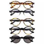 eyekeeper.com 5 Pack Retro Round Reading Glasses Include Sunglasses R070 Eyeglasses White Smoke 5 Pairs Mix / +0.50,5 Pairs Mix / +0.75,5 Pairs Mix / +1.00,5 Pairs Mix / +1.25,5 Pairs Mix / +1.50,5 Pairs Mix / +1.75,5 Pairs Mix / +2.75,5 Pairs Mix / +3.00,5 Pairs Mix / +3.50,5 Pairs Mix / +4.00