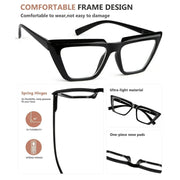 eyekeeper.com 5 Pack Sharp edged Cat-eye Reading Glasses Funky Readers R2138 Eyeglasses White Smoke 5 Pairs Mix / without magnification,5 Pairs Mix / +0.50,5 Pairs Mix / +0.75,5 Pairs Mix / +1.00,5 Pairs Mix / +1.25,5 Pairs Mix / +1.50,5 Pairs Mix / +1.75,5 Pairs Mix / +2.00,5 Pairs Mix / +2.25,5 Pairs Mix / +2.50,5 Pairs Mix / +2.75,5 Pairs Mix / +3.00