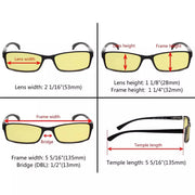 eyekeeper.com 5 Pack Small Lens Blue Light Blocking Readers TMCG178 Eyeglasses White Smoke 5 Pairs Mix / without magnification,5 Pairs Mix / +0.50,5 Pairs Mix / +0.75,5 Pairs Mix / +1.00,5 Pairs Mix / +1.25,5 Pairs Mix / +1.50,5 Pairs Mix / +1.75,5 Pairs Mix / +2.00,5 Pairs Mix / +2.25,5 Pairs Mix / +2.50