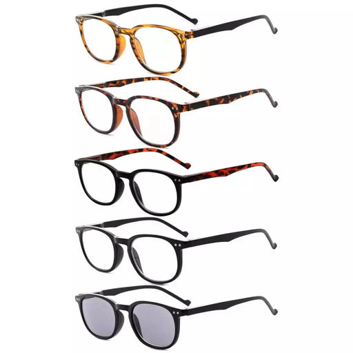eyekeeper.com 5 Pack Spring Hinges Reading Glasses Include Sunshine Readers R065 Eyeglasses White Smoke 5 Pairs Mix / +0.50,5 Pairs Mix / +0.75,5 Pairs Mix / +1.00,5 Pairs Mix / +1.25,5 Pairs Mix / +1.50,5 Pairs Mix / +1.75,5 Pairs Mix / +2.00,5 Pairs Mix / +2.25,5 Pairs Mix / +2.50,5 Pairs Mix / +2.75,5 Pairs Mix / +3.00,5 Pairs Mix / +3.50,5 Pairs Mix / +