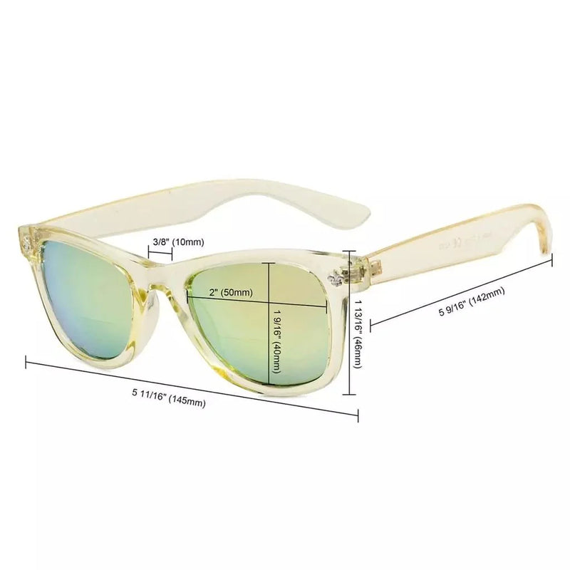 eyekeeper.com 5 Pack Square Bifocal Reading Sunglasses Chic Readers SGS027 Sunglasses White Smoke 5 Pairs Mix / +1.00,5 Pairs Mix / +1.50,5 Pairs Mix / +1.75,5 Pairs Mix / +2.00,5 Pairs Mix / +2.50,5 Pairs Mix / +3.00,5 Pairs Mix / +4.00