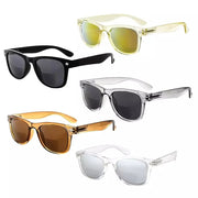 eyekeeper.com 5 Pack Square Bifocal Reading Sunglasses Chic Readers SGS027 Sunglasses White Smoke 5 Pairs Mix / +1.00,5 Pairs Mix / +1.50,5 Pairs Mix / +1.75,5 Pairs Mix / +2.00,5 Pairs Mix / +2.50,5 Pairs Mix / +3.00,5 Pairs Mix / +4.00