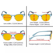 eyekeeper.com 5 Pack Stylish Blue Light Blocking Readers HP144 Eyeglasses White Smoke 5 Pairs Mix / +0.50,5 Pairs Mix / +0.75,5 Pairs Mix / +1.00,5 Pairs Mix / +1.25,5 Pairs Mix / +1.50,5 Pairs Mix / +1.75,5 Pairs Mix / +2.00,5 Pairs Mix / +2.25,5 Pairs Mix / +3.00
