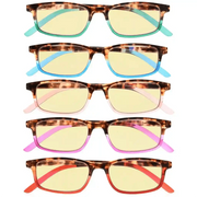 eyekeeper.com 5 Pack Stylish Blue Light Blocking Readers TMCG111 Eyeglasses White Smoke 5 Pairs Mix / without magnification,5 Pairs Mix / +0.50,5 Pairs Mix / +0.75,5 Pairs Mix / +1.00,5 Pairs Mix / +1.25,5 Pairs Mix / +1.50,5 Pairs Mix / +1.75,5 Pairs Mix / +2.00,5 Pairs Mix / +2.25,5 Pairs Mix / +2.50