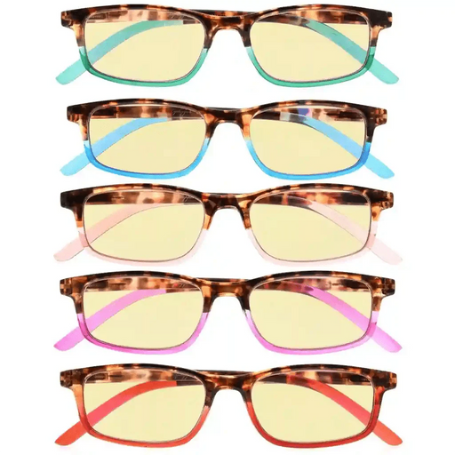 eyekeeper.com 5 Pack Stylish Blue Light Blocking Readers TMCG111 Eyeglasses White Smoke 5 Pairs Mix / without magnification,5 Pairs Mix / +0.50,5 Pairs Mix / +0.75,5 Pairs Mix / +1.00,5 Pairs Mix / +1.25,5 Pairs Mix / +1.50,5 Pairs Mix / +1.75,5 Pairs Mix / +2.00,5 Pairs Mix / +2.25,5 Pairs Mix / +2.50