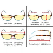 eyekeeper.com 5 Pack Stylish Blue Light Blocking Readers TMCG111 Eyeglasses White Smoke 5 Pairs Mix / without magnification,5 Pairs Mix / +0.50,5 Pairs Mix / +0.75,5 Pairs Mix / +1.00,5 Pairs Mix / +1.25,5 Pairs Mix / +1.50,5 Pairs Mix / +1.75,5 Pairs Mix / +2.00,5 Pairs Mix / +2.25,5 Pairs Mix / +2.50