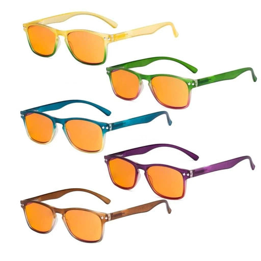 eyekeeper.com 5 Pack Stylish Blue Light Blocking Reading Glasses DS046 Eyeglasses White Smoke 5 Pairs Mix / +0.50,5 Pairs Mix / +0.75,5 Pairs Mix / +1.00,5 Pairs Mix / +1.25,5 Pairs Mix / +1.50,5 Pairs Mix / +1.75,5 Pairs Mix / +2.00,5 Pairs Mix / +2.25,5 Pairs Mix / +2.50