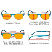 eyekeeper.com 5 Pack Stylish Blue Light Blocking Reading Glasses DS046 Eyeglasses White Smoke 5 Pairs Mix / +0.50,5 Pairs Mix / +0.75,5 Pairs Mix / +1.00,5 Pairs Mix / +1.25,5 Pairs Mix / +1.50,5 Pairs Mix / +1.75,5 Pairs Mix / +2.00,5 Pairs Mix / +2.25,5 Pairs Mix / +2.50