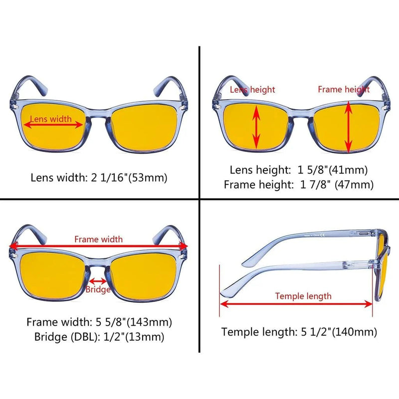 eyekeeper.com 5 Pack Stylish Blue Light Blocking Reading Glasses HP1801 Eyeglasses White Smoke 5 Pairs Mix / without magnification,5 Pairs Mix / +0.50,5 Pairs Mix / +0.75,5 Pairs Mix / +1.00,5 Pairs Mix / +1.25,5 Pairs Mix / +1.50,5 Pairs Mix / +1.75,5 Pairs Mix / +2.00,5 Pairs Mix / +2.50,5 Pairs Mix / +3.00