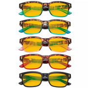 eyekeeper.com 5 Pack Stylish Blue Light Blocking Reading Glasses HP1802 Eyeglasses White Smoke 5 Pairs Mix / without magnification,5 Pairs Mix / +0.50,5 Pairs Mix / +0.75,5 Pairs Mix / +1.00,5 Pairs Mix / +1.25,5 Pairs Mix / +1.50,5 Pairs Mix / +1.75,5 Pairs Mix / +2.00,5 Pairs Mix / +2.25,5 Pairs Mix / +2.50,5 Pairs Mix / +3.00