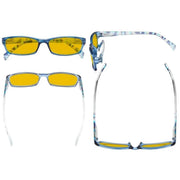eyekeeper.com 5 Pack Stylish Blue Light Blocking Reading Glasses HP1803 Eyeglasses White Smoke 5 Pairs Mix / without magnification,5 Pairs Mix / +0.50,5 Pairs Mix / +0.75,5 Pairs Mix / +1.00,5 Pairs Mix / +1.25,5 Pairs Mix / +1.50,5 Pairs Mix / +1.75,5 Pairs Mix / +2.00,5 Pairs Mix / +2.25,5 Pairs Mix / +2.50,5 Pairs Mix / +3.00