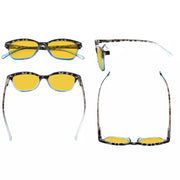 eyekeeper.com 5 Pack Stylish Blue Light Blocking Reading Glasses HP9111 Eyeglasses White Smoke 5 Pairs Mix / without magnification,5 Pairs Mix / +0.50,5 Pairs Mix / +0.75,5 Pairs Mix / +1.00,5 Pairs Mix / +1.25,5 Pairs Mix / +1.50,5 Pairs Mix / +1.75,5 Pairs Mix / +2.00,5 Pairs Mix / +2.50,5 Pairs Mix / +3.00
