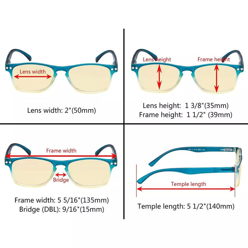 eyekeeper.com 5 Pack Stylish Blue Light Blocking Reading Glasses TM046 Eyeglasses White Smoke 5 Pairs Mix / without magnification,5 Pairs Mix / +0.50,5 Pairs Mix / +0.75,5 Pairs Mix / +1.00,5 Pairs Mix / +1.25,5 Pairs Mix / +1.50,5 Pairs Mix / +1.75,5 Pairs Mix / +2.00,5 Pairs Mix / +2.25,5 Pairs Mix / +2.50