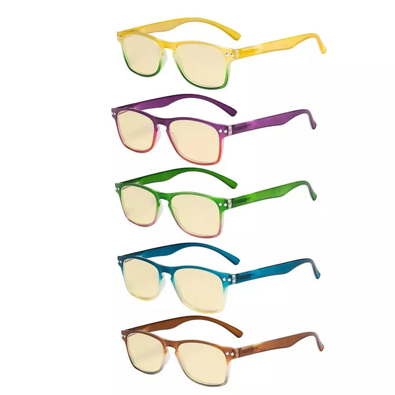 eyekeeper.com 5 Pack Stylish Blue Light Blocking Reading Glasses TM046 Eyeglasses White Smoke 5 Pairs Mix / without magnification,5 Pairs Mix / +0.50,5 Pairs Mix / +0.75,5 Pairs Mix / +1.00,5 Pairs Mix / +1.25,5 Pairs Mix / +1.50,5 Pairs Mix / +1.75,5 Pairs Mix / +2.00,5 Pairs Mix / +2.25,5 Pairs Mix / +2.50