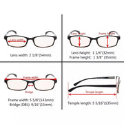 eyekeeper.com 5 Pack Stylish Blue Light Filter Computer Reading Glasses CG177 Eyeglasses White Smoke 5 Pairs Mix / without magnification,5 Pairs Mix / +0.50,5 Pairs Mix / +0.75,5 Pairs Mix / +1.00,5 Pairs Mix / +1.25,5 Pairs Mix / +1.50,5 Pairs Mix / +1.75,5 Pairs Mix / +2.00,5 Pairs Mix / +2.25,5 Pairs Mix / +2.50,5 Pairs Mix / +2.75,5 Pairs Mix / +3.00