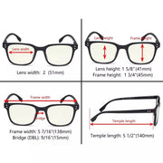 eyekeeper.com 5 Pack Stylish Blue Light Filter Reading Glasses UVRT1804 Eyeglasses White Smoke 5 Pairs Mix / without magnification,5 Pairs Mix / +0.50,5 Pairs Mix / +0.75,5 Pairs Mix / +1.00,5 Pairs Mix / +1.25,5 Pairs Mix / +1.50,5 Pairs Mix / +1.75,5 Pairs Mix / +2.00,5 Pairs Mix / +2.25,5 Pairs Mix / +2.50,5 Pairs Mix / +2.75,5 Pairs Mix / +3.00