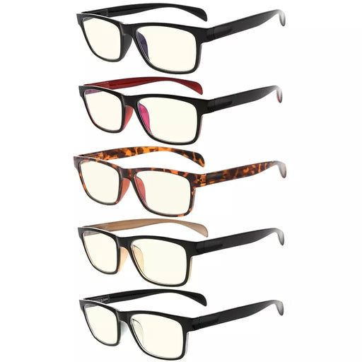 eyekeeper.com 5 Pack Stylish Blue Ray Reading Glasses CGTR090 Eyeglasses White Smoke 5 Pairs Mix / without magnification,5 Pairs Mix / +0.50,5 Pairs Mix / +0.75,5 Pairs Mix / +1.00,5 Pairs Mix / +1.25,5 Pairs Mix / +1.50,5 Pairs Mix / +1.75,5 Pairs Mix / +2.00,5 Pairs Mix / +2.50,5 Pairs Mix / +3.00