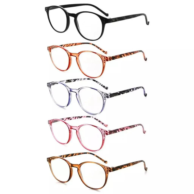 eyekeeper.com 5 Pack Oval Round Reading Glasses Pattern Design R9115B Eyeglasses White Smoke 5 Pairs Mix / +0.50,5 Pairs Mix / +0.75,5 Pairs Mix / +1.00,5 Pairs Mix / +1.25,5 Pairs Mix / +1.50,5 Pairs Mix / +1.75,5 Pairs Mix / +2.00,5 Pairs Mix / +2.50,5 Pairs Mix / +2.75,5 Pairs Mix / +3.00,5 Pairs Mix / +3.50,5 Pairs Mix / +4.00