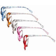 eyekeeper.com 5 Pack Stylish Funky Reading Glasses Chic Readers RT1803-A Eyeglasses White Smoke 5 Pairs Mix / +0.50,5 Pairs Mix / +0.75,5 Pairs Mix / +1.00,5 Pairs Mix / +1.25,5 Pairs Mix / +1.50,5 Pairs Mix / +1.75,5 Pairs Mix / +2.00,5 Pairs Mix / +2.25,5 Pairs Mix / +2.50,5 Pairs Mix / +2.75,5 Pairs Mix / +3.00,5 Pairs Mix / +3.50,5 Pairs Mix / +