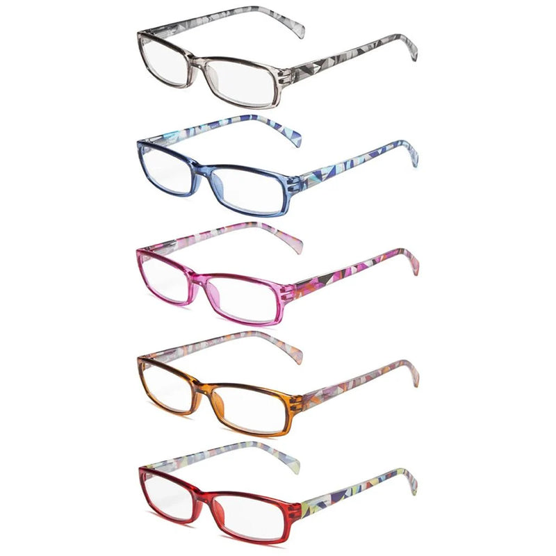 eyekeeper.com 5 Pack Stylish Funky Reading Glasses Chic Readers RT1803-A Eyeglasses White Smoke 5 Pairs Mix / +0.50,5 Pairs Mix / +0.75,5 Pairs Mix / +1.00,5 Pairs Mix / +1.25,5 Pairs Mix / +1.50,5 Pairs Mix / +1.75,5 Pairs Mix / +2.00,5 Pairs Mix / +2.25,5 Pairs Mix / +2.50,5 Pairs Mix / +2.75,5 Pairs Mix / +3.00,5 Pairs Mix / +3.50,5 Pairs Mix / +