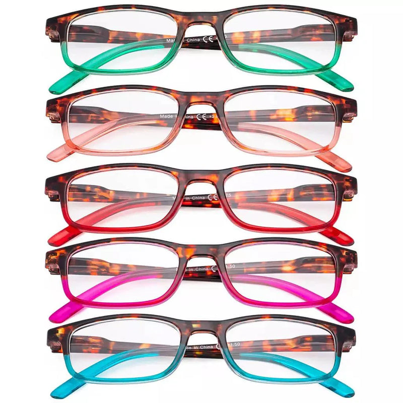 eyekeeper.com 5 Pack Stylish Look Reading Glasses Rectangle Readers R111D Eyeglasses White Smoke 5 Pairs Mix / +0.50,5 Pairs Mix / +0.75,5 Pairs Mix / +1.00,5 Pairs Mix / +1.25,5 Pairs Mix / +1.50,5 Pairs Mix / +1.75,5 Pairs Mix / +2.00