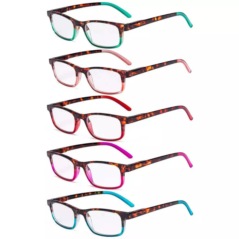 eyekeeper.com 5 Pack Stylish Look Reading Glasses Rectangle Readers R111D Eyeglasses White Smoke 5 Pairs Mix / +0.50,5 Pairs Mix / +0.75,5 Pairs Mix / +1.00,5 Pairs Mix / +1.25,5 Pairs Mix / +1.50,5 Pairs Mix / +1.75,5 Pairs Mix / +2.00