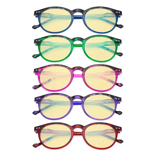 eyekeeper.com 5 Pack Stylish Oval Blue Light Blocking Reading Glasses TM071F Eyeglasses White Smoke 5 Pairs Mix / without magnification,5 Pairs Mix / +0.50,5 Pairs Mix / +0.75,5 Pairs Mix / +1.00,5 Pairs Mix / +1.25,5 Pairs Mix / +1.50,5 Pairs Mix / +1.75,5 Pairs Mix / +2.00,5 Pairs Mix / +2.25,5 Pairs Mix / +2.50,5 Pairs Mix / +3.00