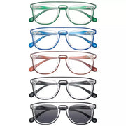 eyekeeper.com 5 Pack Stylish Pilot Reading Glasses Double Color Readers R2122 Eyeglasses White Smoke 5 Pairs Mix / without magnification,5 Pairs Mix / +0.50,5 Pairs Mix / +0.75,5 Pairs Mix / +1.00,5 Pairs Mix / +1.25,5 Pairs Mix / +1.50,5 Pairs Mix / +1.75,5 Pairs Mix / +2.00,5 Pairs Mix / +2.25,5 Pairs Mix / +2.50,5 Pairs Mix / +2.75,5 Pairs Mix / +3.00
