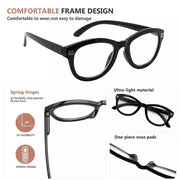 eyekeeper.com 5 Pack Stylish Reading Glasses Cat-eye Eyeglasses R2107 Eyeglasses White Smoke 5 Pairs Mix / without magnification,5 Pairs Mix / +0.50,5 Pairs Mix / +0.75,5 Pairs Mix / +1.00,5 Pairs Mix / +1.25,5 Pairs Mix / +1.50,5 Pairs Mix / +1.75,5 Pairs Mix / +2.00,5 Pairs Mix / +2.25,5 Pairs Mix / +2.50,5 Pairs Mix / +2.75,5 Pairs Mix / +3.00