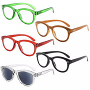 eyekeeper.com 5 Pack Stylish Reading Glasses Cat-eye Eyeglasses R2107 Eyeglasses White Smoke 5 Pairs Mix / without magnification,5 Pairs Mix / +0.50,5 Pairs Mix / +0.75,5 Pairs Mix / +1.00,5 Pairs Mix / +1.25,5 Pairs Mix / +1.50,5 Pairs Mix / +1.75,5 Pairs Mix / +2.00,5 Pairs Mix / +2.25,5 Pairs Mix / +2.50,5 Pairs Mix / +2.75,5 Pairs Mix / +3.00